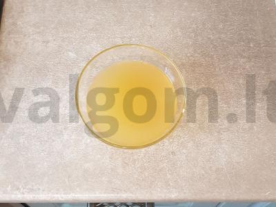 Vaisių želė su persikų gabaliukais Žingsnis 5