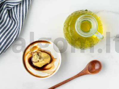 Rūkyto upėtakio salotos Žingsnis 5