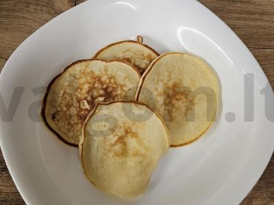 Blynai su termostatu jogurtu ir mėlynėmis Žingsnis 5