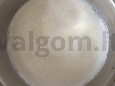 Avižinė košė su žemės riešutų sviestu Žingsnis 3