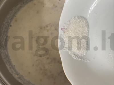 Avižinė košė su žemės riešutų sviestu Žingsnis 5