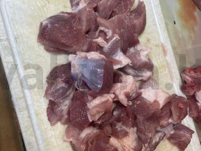 Namų šurpa iš kiaulienos Žingsnis 1