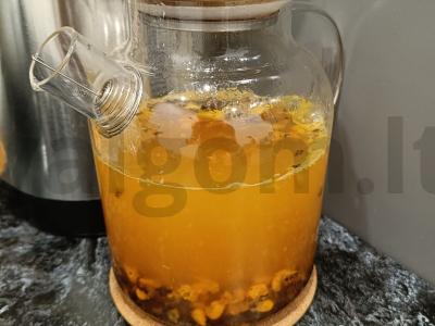 Šaltalankių arbata „Vidurnakčio“ Žingsnis 6