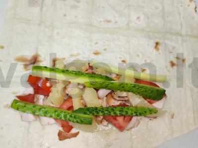 Šašlykas su vištiena ir ananasu Žingsnis 3