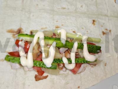 Šašlykas su vištiena ir ananasu Žingsnis 4