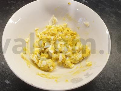 Užkandžių rutuliukai „Ežiuko draugai“ Žingsnis 1