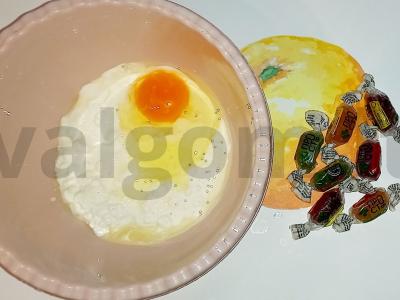 Keksiukai su vaisių marmeladu Žingsnis 1