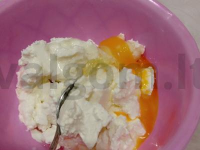 Galetė su persikais Žingsnis 8