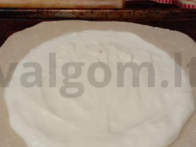 Galetė su persikais Žingsnis 10