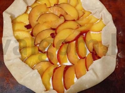 Galetė su persikais Žingsnis 13