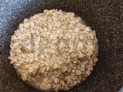 Avižų košė be laktozės pieno Žingsnis 2