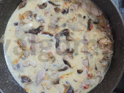 Kiaulienos ir voveraičių padažas Žingsnis 6