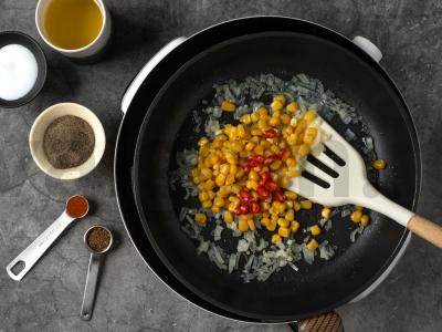 Kepta grietinės enchilada su vištiena Žingsnis 4