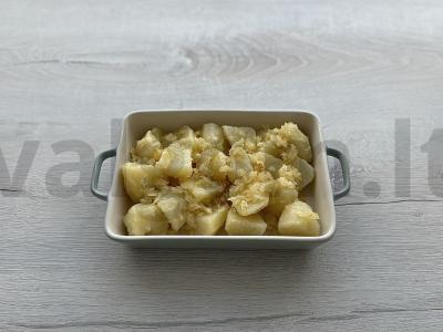 Keptas bulvės su bekonu Žingsnis 5