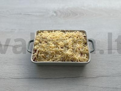 Keptas bulvės su bekonu Žingsnis 7