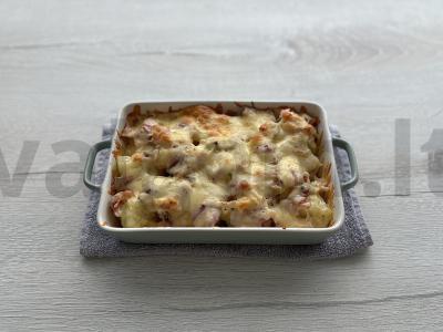 Keptas bulvės su bekonu Žingsnis 8