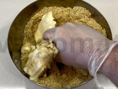 Niujorko sūrio pyragas su varškės sūriu Žingsnis 3