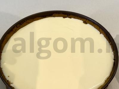 Niujorko sūrio pyragas su varškės sūriu Žingsnis 11