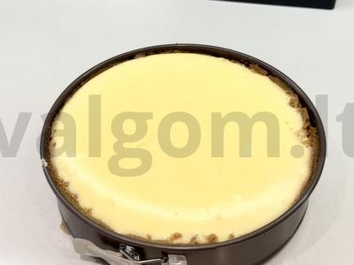 Niujorko sūrio pyragas su varškės sūriu Žingsnis 13