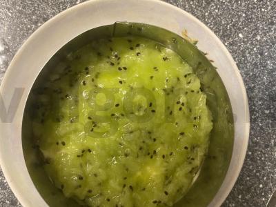 Sluoksniuota salota su kiviais Žingsnis 3