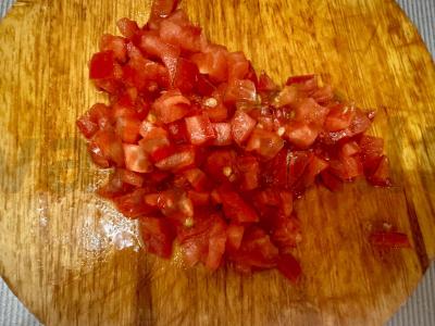 Daržovių salotas su bulguru Žingsnis 2