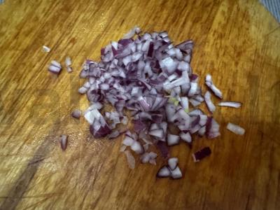 Daržovių salotas su bulguru Žingsnis 3