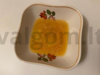 Šiltas salotas „Torensol“ su kalakutiena ir grybais Žingsnis 2