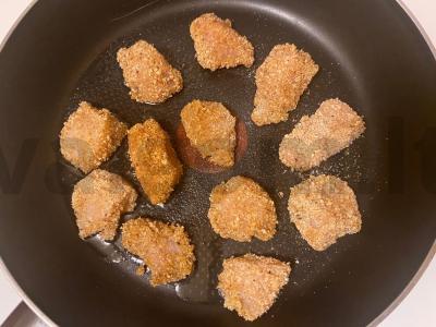 Šiltas salotas „Torensol“ su kalakutiena ir grybais Žingsnis 5