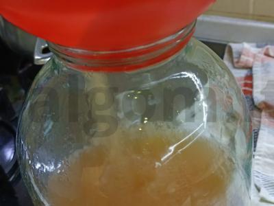 Obuolių sultys žiemai Žingsnis 4