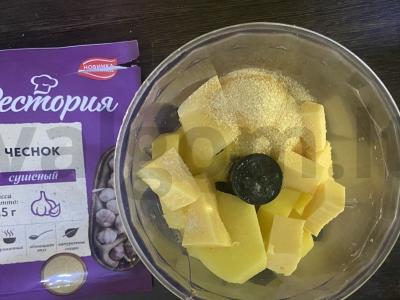 Bulvių vafliai su raudonąja žuvimi ir tartaro padažu Žingsnis 3