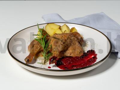 Anties konfito kojos pagrindine nuotrauka