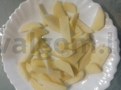 Grybų sriuba-pyragas su ruginių sausainių Žingsnis 1