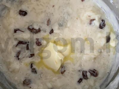 Ryžių košė su razinomis Žingsnis 4