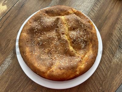 Žuvies ir ryžių pyragas pagrindine nuotrauka