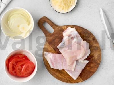 Prancūziška žuvis su bulvėmis Žingsnis 1