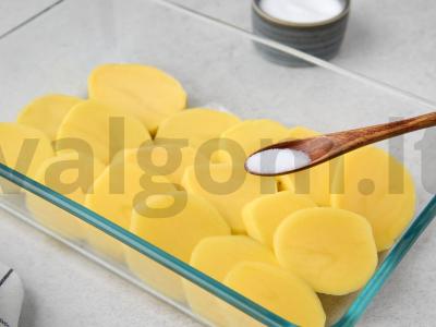 Prancūziška žuvis su bulvėmis Žingsnis 2