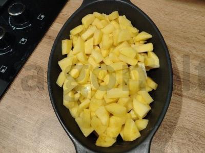 Kepinys su dešrainių sūriu Žingsnis 4