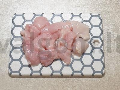 Švelni vištienos filė, kepta su daržovėmis Žingsnis 1