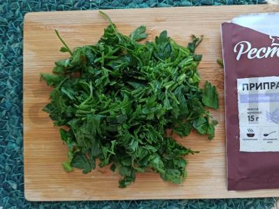 Kepta bulvė su vyšniniais pomidorais grietinėje Žingsnis 7