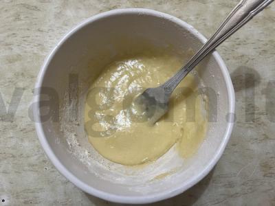 Kvapnūs mini blynai su abrikosų džemo įdaru Žingsnis 5