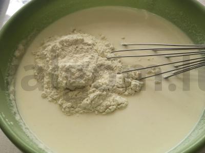 Kokosų blynai Žingsnis 5