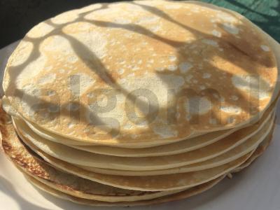 Kokosų blynai Žingsnis 8