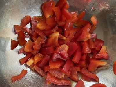 Funchosa su daržovėmis per 20 minučių Žingsnis 1