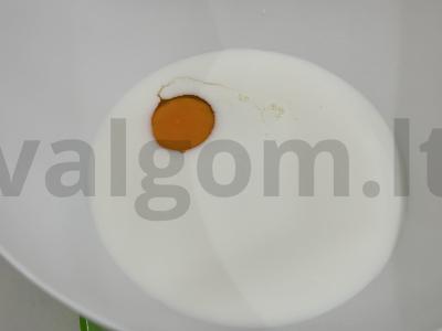 Švelnūs blynai su pienu Žingsnis 2