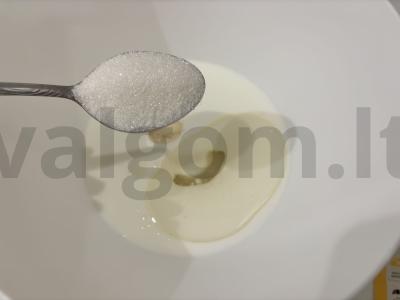 Švelnūs blynai su pienu Žingsnis 3