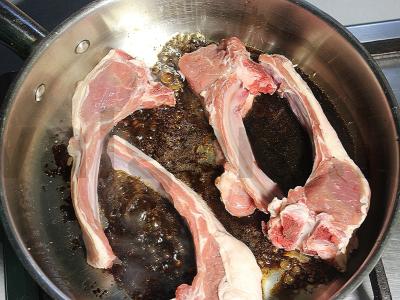 Avinėlio šonkaulis prancūziškai su itališku garnyru Žingsnis 4