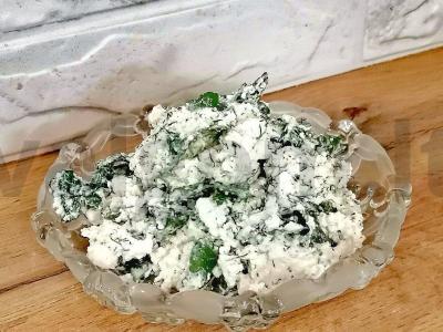 Sūrio salotos su rukola Žingsnis 6