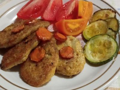 Kuskuso kotletai su daržovėmis ir pesto padažu Žingsnis 3