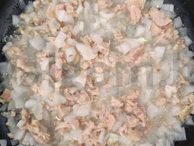 Bulguras su kiaulienos troškiniu Žingsnis 5