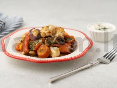 Kepti daržovės orkaitėje pagrindine nuotrauka